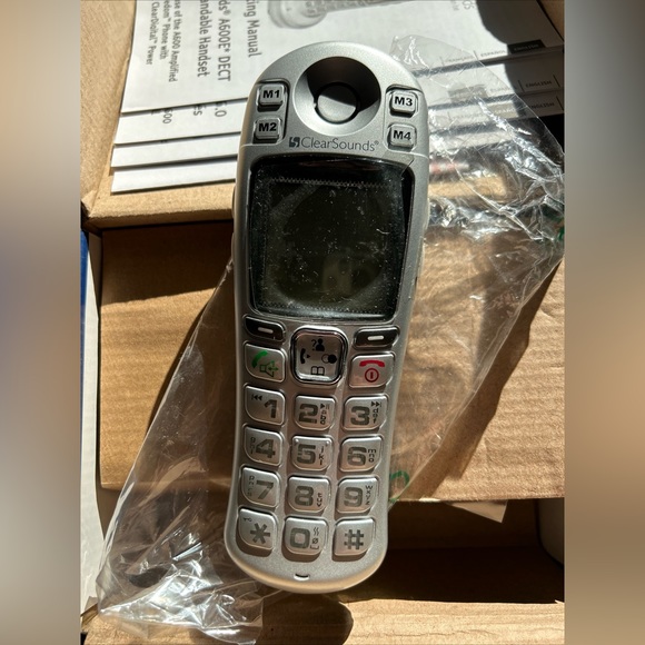 ClearSounds A600 DECT 6.0 Amplified Cordless Freedom Phone Clear Digital Power - Picture 7 of 7